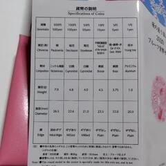 桜の通り抜け2020プルーフ貨幣セット　銀メダル入り　春日井　の画像