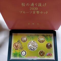 桜の通り抜け2020プルーフ貨幣セット　銀メダル入り　春日井　の画像