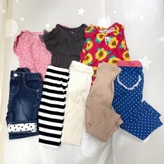 95センチ　女の子夏服まとめ売り8点