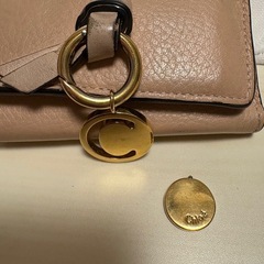 Chloé クロエ　アルファベット　三つ折り財布　alphabetの画像