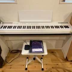 YAMAHA 電子ピアノ 88鍵盤 P-105 ヤマハ ホワイト