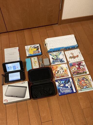 ニンテンドー3DS LL本体 取扱説明書／箱付きとゲームソフト