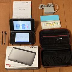 ニンテンドー3DS LL本体 取扱説明書／箱付きとゲームソフト