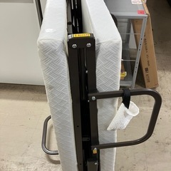 ☆値下げ☆Y2505-690 折りたたみ電動リクライニングベット 動作確認済み キズ汚れ有りの画像