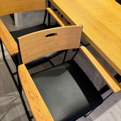 6月1日まで引き取り限定価格】4人掛け ダイニングテーブルセット