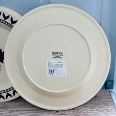  【新品】nicott ニコット ネイティブ プレート お皿 食器 アウトドア キッズ キャンプ  の画像