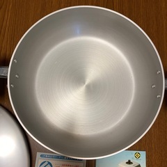 EVER WARE/エバーウェア 卓上鍋 浅型 26cm  両手鍋 未使用品の画像
