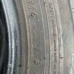 225/65Ｒ17 16年製　DUNLOP PT3の画像