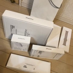 Apple iPhone Apple Watch AirPods 空箱　まとめの画像