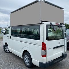 TOYOTA ハイエース 200系 ８ナンバー 街宣車 放送宣伝車 選挙カーの画像