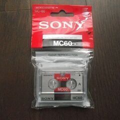 ソニー　マイクロカセットテープ　ＭＣ６０
