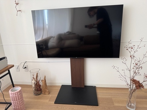 TCL 55型テレビ＋WALLテレビ台