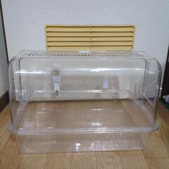 ハムスター用ケージ クリーンケージ460 水飲み器とホイール付き
