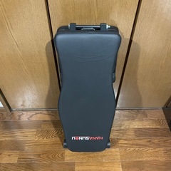 HANASUNOU トレーニングベンチ ブラック 角度調節 折りたたみ式 耐荷重300KGの画像