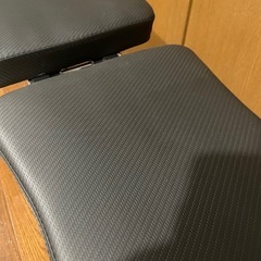 HANASUNOU トレーニングベンチ ブラック 角度調節 折りたたみ式 耐荷重300KGの画像