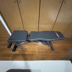 HANASUNOU トレーニングベンチ ブラック 角度調節 折り...