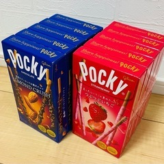 お菓子 ポッキー（アーモンドクラッシュ・いちご）合計10箱