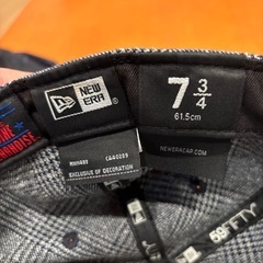 new era キャップ 61.5cmの画像