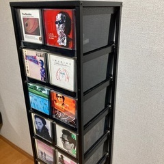 CD収納ケース　大容量　CD BOX 約300枚以上　訳あり