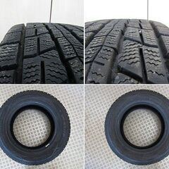 【スタッドレスタイヤ】ダンロップ ウインターマックス ＳＪ８　２１５／６５Ｒ１６　４本セットの画像