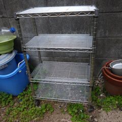 金属ラック　小型　4段