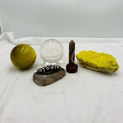【❗️✨パワーストーンまとめ✨❗️】天然石オブジェセット 硫黄 ...