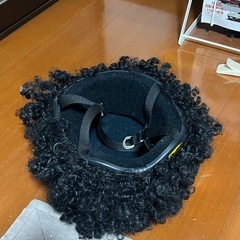 アフロ バイク用 ヘルメット 花木グリコ 松田優作の画像