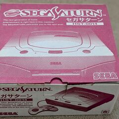 【ほぼ未使用】セガサターン 本体（HST-0014 HST-32...