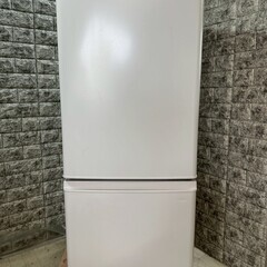 大阪送料無料★3か月保障付き★冷蔵庫★2021年★MR-P15F-W★R-865 大阪送料無料☆3か月保障付き☆冷蔵庫☆ミツビシ☆2ドア