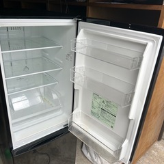 東芝　GR-P15BS 冷蔵庫　2019年製　ブラック　中古品　　の画像