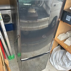 東芝　GR-P15BS 冷蔵庫　2019年製　ブラック　中古品　　
