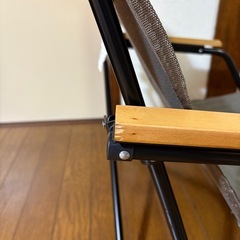 バンドック　焚き火チェア　カーキ
の画像