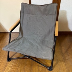 バンドック　焚き火チェア　カーキ

