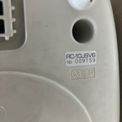 炊飯器　TOSHIBA 03年製 の画像