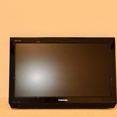 【画面部分のみ】東芝液晶カラーテレビ（19B3）
