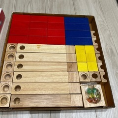 ビー玉積み木転がし　SANTOYS BUILD-N-ROLL 知育玩具の画像