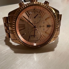 マイケルコース時計ピンクゴールド