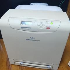 ★実働！中古NECカラーレーザープリンタ（MultiWriter...