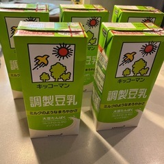 お得！調整豆乳　1000ml 5本