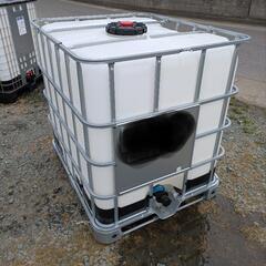 在庫2個　水タンク　1000L　IBCコンテナ　目盛り付