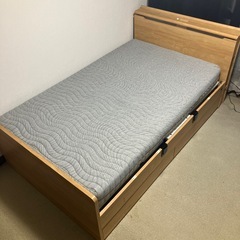 ニトリ　電動ベッド　セミダブル