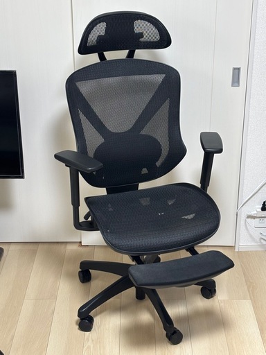 【引き取り限定】ニトリ　フォリスト　オフィスチェア　美品　少し難あり