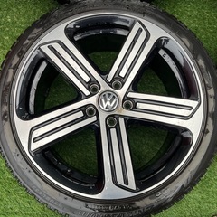 ゴルフR 純正ホイール スタッドレスタイヤセット