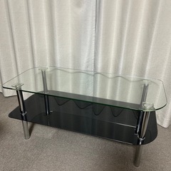 ガラスローテーブル
