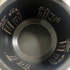三菱　炭炊釜　炊飯器の画像