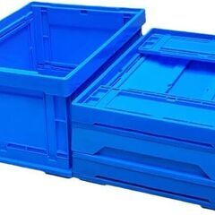 70L　新品　大量在庫　折りたたみコンテナ 収納ケース 収納ボックス 収納ボックス 大容量 収納 便利 工場 作業 車内 家庭 540x423x303の画像