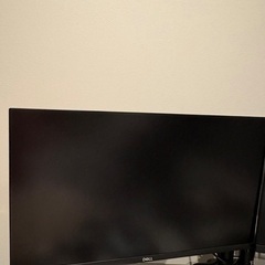 DELLモニター＆ASUSモニター　モニターアーム付きの画像