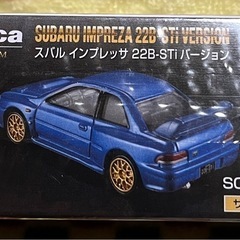 ☆トミカプレミアム☆スバル　インプレッサ22B-ST i バージョン☆の画像