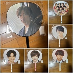 知念侑李うちわセット