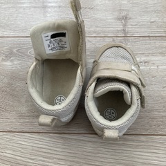 【アシックス/12cm】ベージュの画像